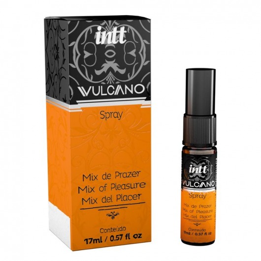 Возбуждающий спрей Vulcano - 15 мл. - INTT - купить с доставкой в Люберцах
