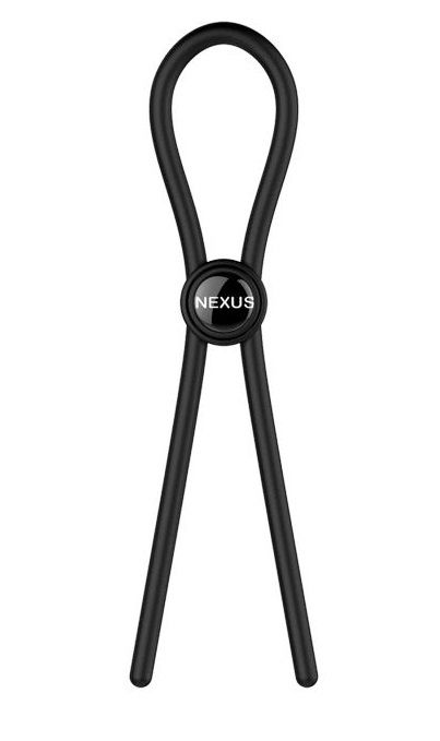 Черное эрекционное лассо Nexus Forge Single - Nexus Range - в Люберцах купить с доставкой
