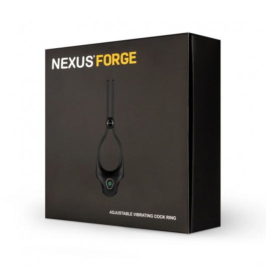 Черное эрекционное лассо с вибрацией Nexus Forge - Nexus Range - в Люберцах купить с доставкой