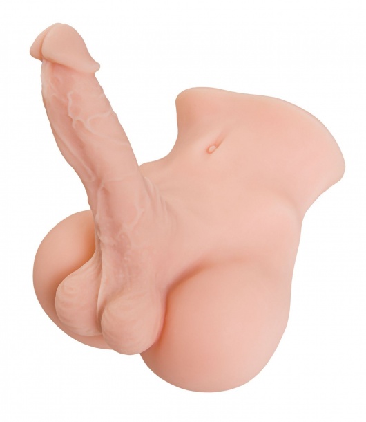 Мастурбатор с фаллосом Manuel - ToyFa - в Люберцах купить с доставкой