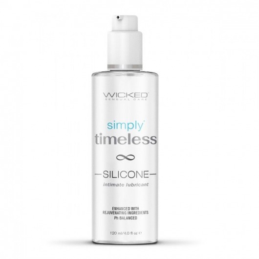 Лубрикант на силиконовой основе Wicked Simply Timeless Silicone - 120 мл. - Wicked - купить с доставкой в Люберцах