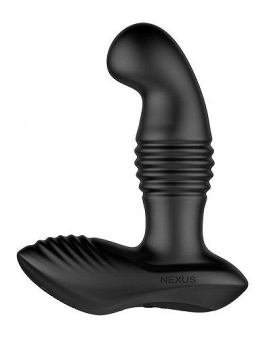 Черный массажер простаты Nexus Thrust с возвратно-поступательными движениями - 13,8 см. - Nexus Range - в Люберцах купить с доставкой