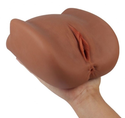 Мастурбатор Black Beauty - вагина и анус - S-HANDE - в Люберцах купить с доставкой