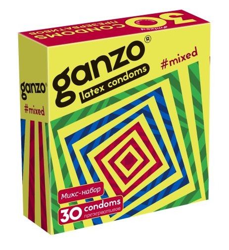 Микс-набор из 30 презервативов Ganzo Mixed - Ganzo - купить с доставкой в Люберцах