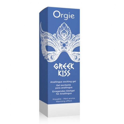 Возбуждающий гель Orgie Greek Kiss для анилингуса - 50 мл. - ORGIE - купить с доставкой в Люберцах