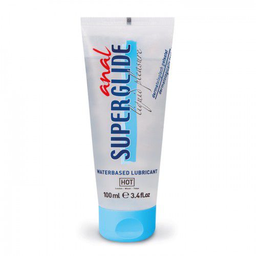 Анальная смазка на водной основе Superglide Anal - 100 мл. - HOT - купить с доставкой в Люберцах
