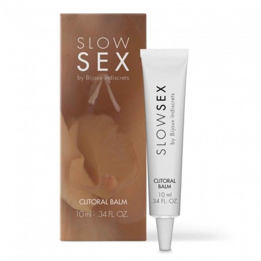 Бальзам для клитора Slow Sex Clitoral Balm - 10 мл. - Bijoux Indiscrets - купить с доставкой в Люберцах