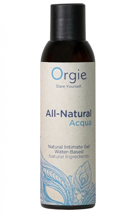 Интимный гель на водной основе Orgie All-Natural Acqua - 150 мл. - ORGIE - купить с доставкой в Люберцах