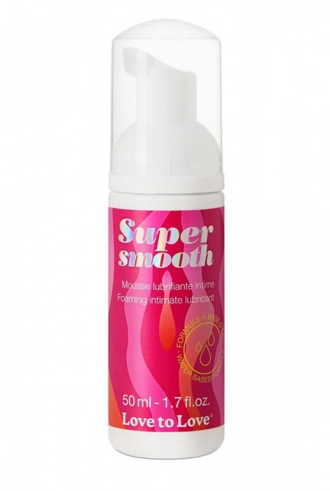Лубрикант нежнейшая пенка Super Smooth Foaming Intime Lubricant - 50 мл. - Love to Love - купить с доставкой в Люберцах