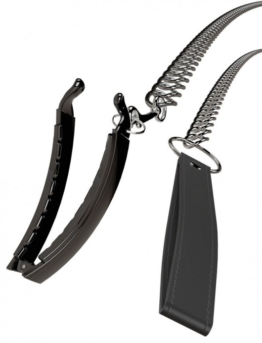 Зажим для половых губ с поводком Pussy Clamp With A Leash - Orion - купить с доставкой в Люберцах