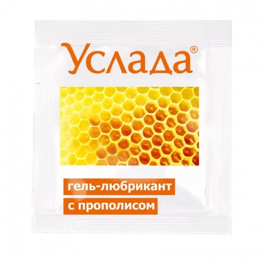 Гель-лубрикант «Услада с прополисом» - 3 гр. - Биоритм - купить с доставкой в Люберцах