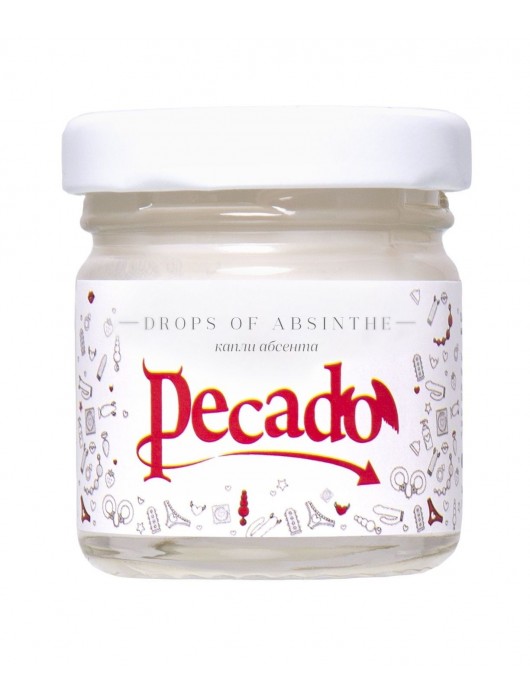 Массажная свеча Drops Of Absinthe - 35 мл. - Pecado - купить с доставкой в Люберцах