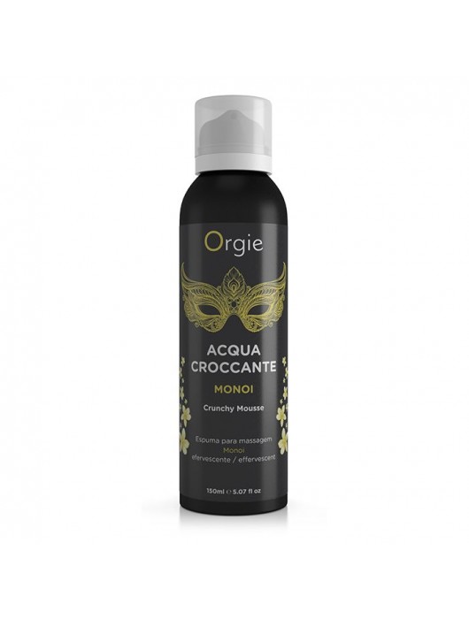 Хрустящая пенка для массажа Orgie Acqua Croccante Monoi с ароматом моной - 150 мл. - ORGIE - купить с доставкой в Люберцах