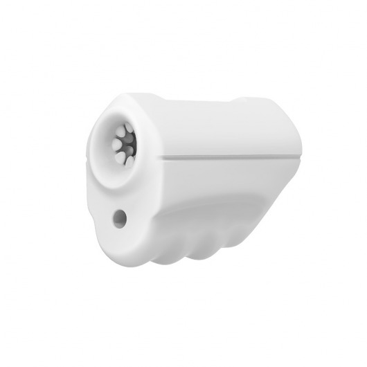 Белый вибромастурбатор Mini Masturbator - Silicone Toys - в Люберцах купить с доставкой
