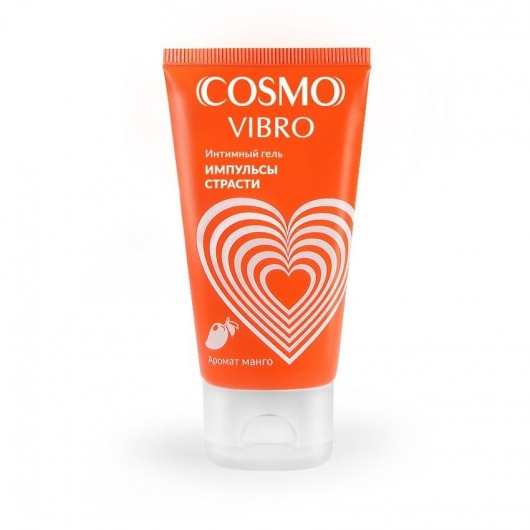 Возбуждающий интимный гель Cosmo Vibro с ароматом манго - 50 гр. - Биоритм - купить с доставкой в Люберцах