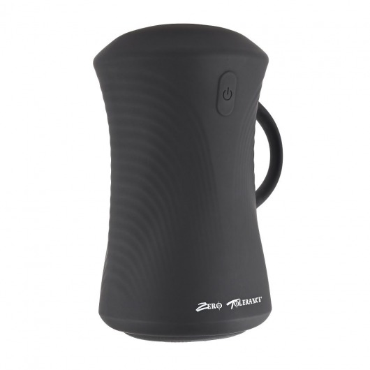 Черный вибромастурбатор с гироскопом Gyro Stroke - Zero Tolerance - в Люберцах купить с доставкой