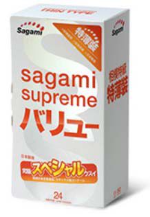 Ультратонкие презервативы Sagami Xtreme SUPERTHIN - 24 шт. - Sagami - купить с доставкой в Люберцах