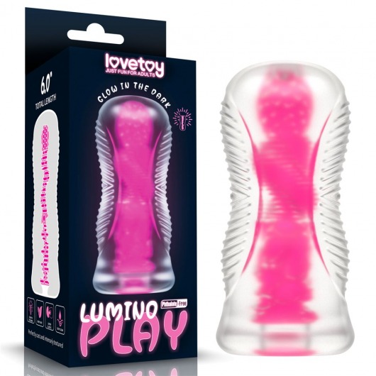 Светящийся в темноте мастурбатор 6.0 Lumino Play Masturbator - Lovetoy - в Люберцах купить с доставкой