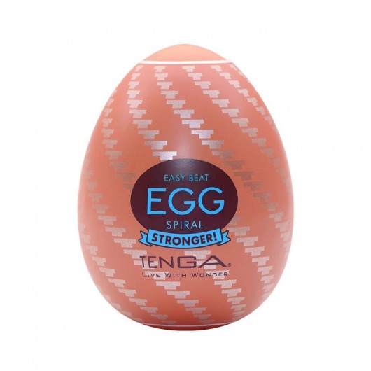 Мастурбатор-яйцо Tenga Egg Spiral - Tenga - в Люберцах купить с доставкой