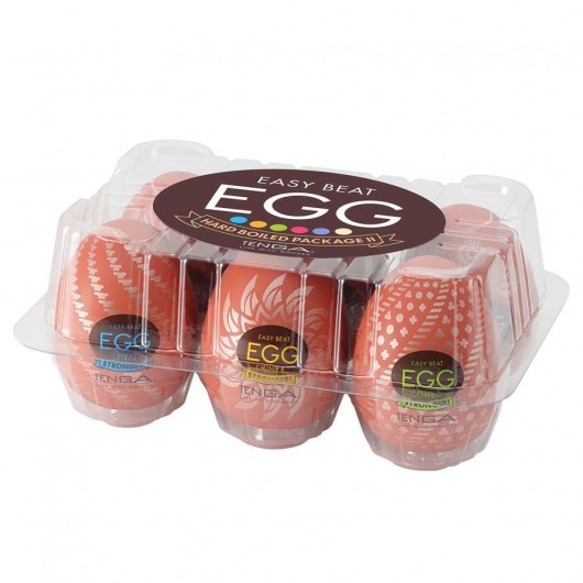 Набор из 6 мастурбаторов-яиц Tenga Egg Variety Pack V - Tenga - в Люберцах купить с доставкой