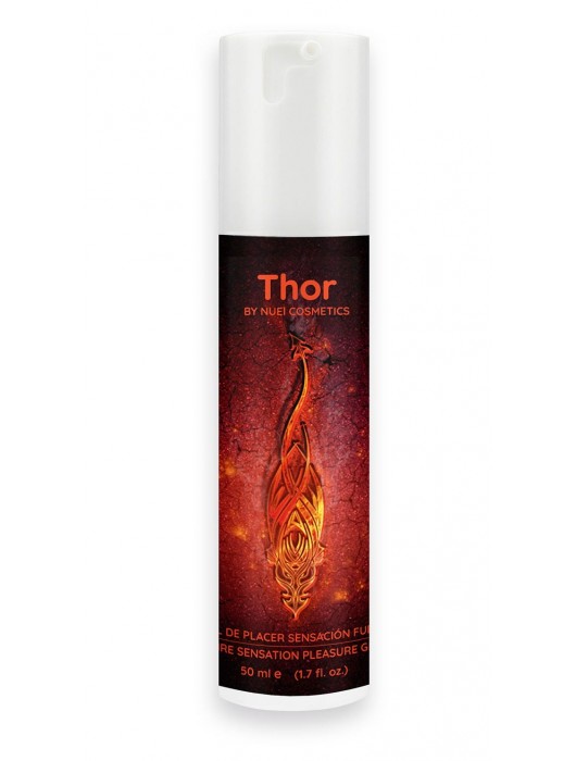 Возбуждающий унисекс гель Thor Fire Gel - 50 мл. - Nuei cosmetics - купить с доставкой в Люберцах