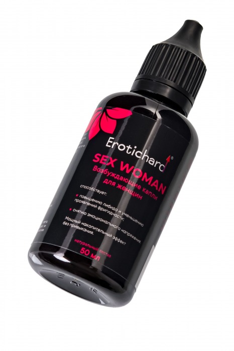 Капли для женщин Erotichard Sex Woman - 50 мл. - Erotic Hard - купить с доставкой в Люберцах