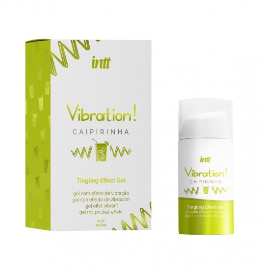 Жидкий вибратор Vibration Caipirinha - 15 мл. - INTT - купить с доставкой в Люберцах