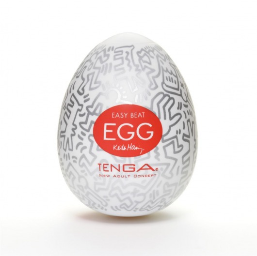 Мастурбатор-яйцо Keith Haring EGG PARTY - Tenga - в Люберцах купить с доставкой