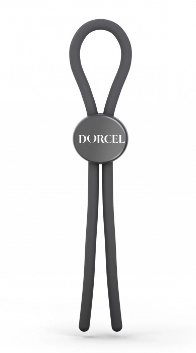 Серое эрекционное лассо на пенис Mr Dorcel - Dorcel - в Люберцах купить с доставкой