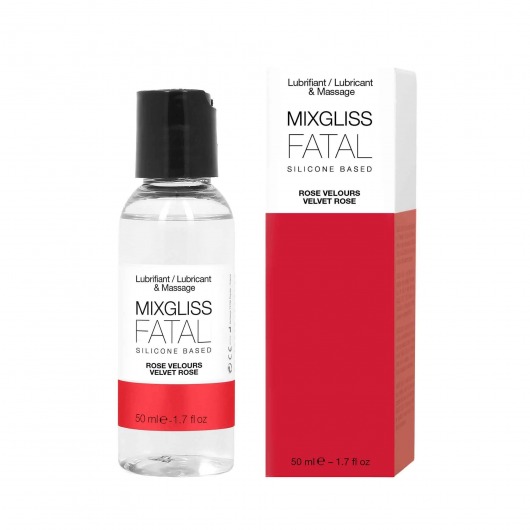 Силиконовый флюид с ароматом розы Mixgliss Fatal Velvet Rose - 50 мл. - Mixgliss - купить с доставкой в Люберцах