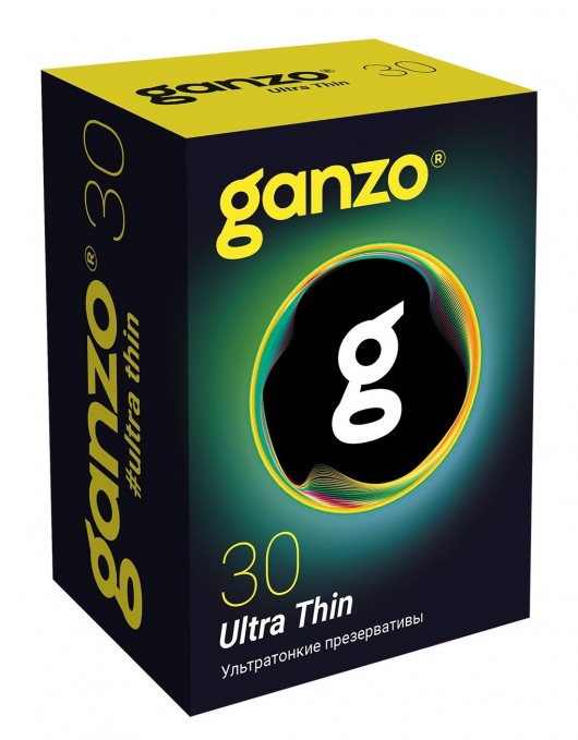 Супертонкие презервативы Ganzo Ultra thin - 30 шт. - Ganzo - купить с доставкой в Люберцах