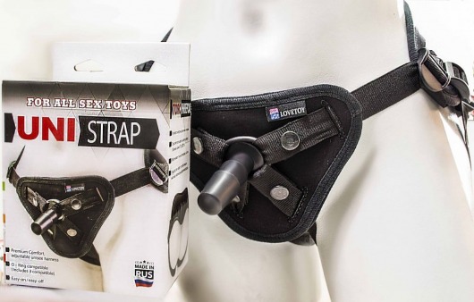 Универсальные трусики Harness UNI strap - LOVETOY (А-Полимер) - купить с доставкой в Люберцах
