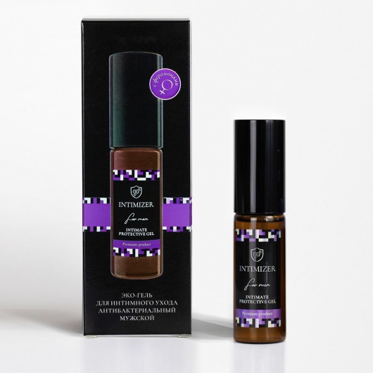 Мужской антибактериальный эко-гель для интимного ухода Intimizer - 20 мл. - Intimizer - купить с доставкой в Люберцах