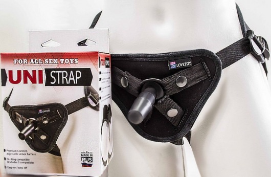 Универсальные трусики Harness UNI strap с корсетом - LOVETOY (А-Полимер) - купить с доставкой в Люберцах