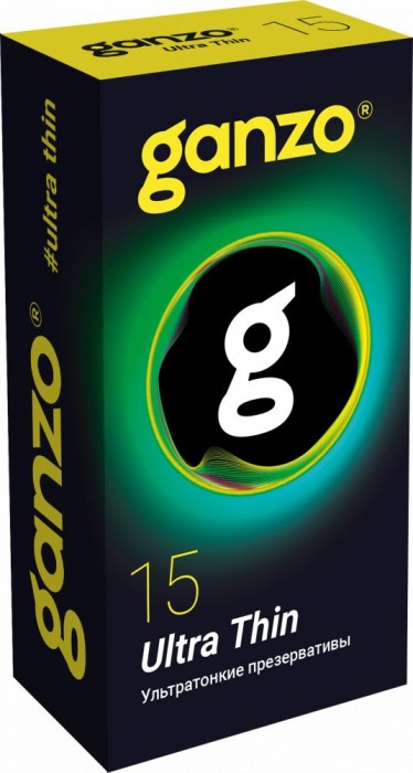 Прозрачные ультратонкие презервативы Ganzo Ultra thin - 15 шт. - Ganzo - купить с доставкой в Люберцах