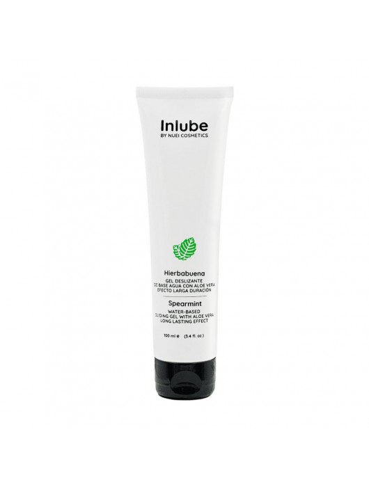 Водный лубрикант Nuei Inlube с алоэ вера и ароматом мяты - 100 мл. - Nuei cosmetics - купить с доставкой в Люберцах