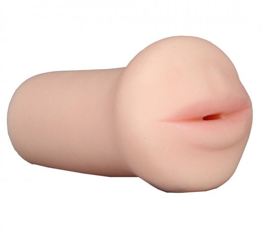 Нежный мастурбатор-ротик REALSTUFF 5INCH MASTURBATOR BJ - Dream Toys - в Люберцах купить с доставкой