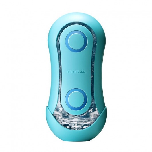 Голубой мастурбатор Tenga Flip ORB Ocean - Tenga - в Люберцах купить с доставкой