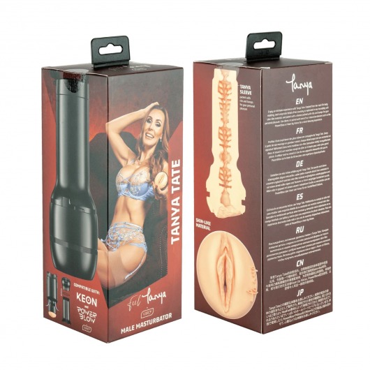 Мастурбатор-вагина FeelTanya Stroker - Kiiroo - в Люберцах купить с доставкой