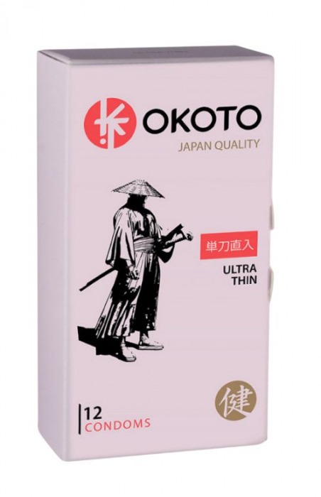 Тонкие презервативы OKOTO Ultra Thin - 12 шт. - Sitabella - купить с доставкой в Люберцах