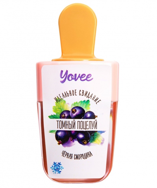 Охлаждающий бальзам для губ «Томный поцелуй» с ароматом черной смородины - 5 мл. - ToyFa - купить с доставкой в Люберцах