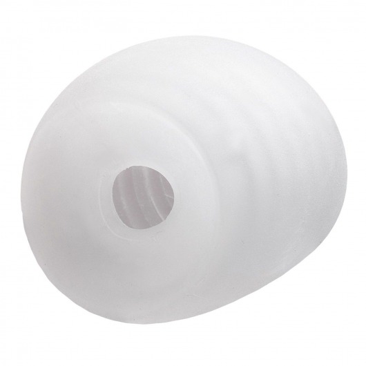 Белый мастурбатор-шар Lucky Ball Type 2 - MALESATION - в Люберцах купить с доставкой