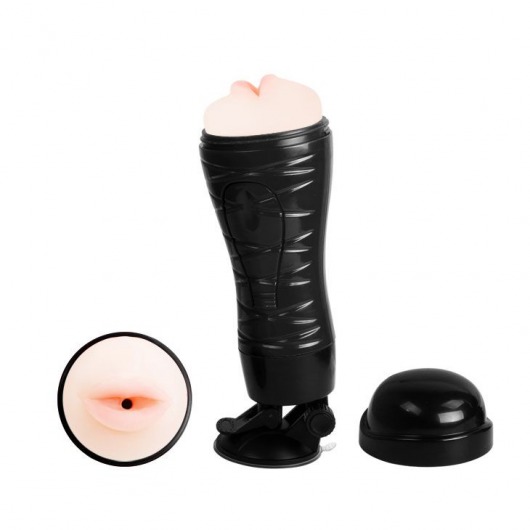 Мастурбатор-ротик Flora с присоской - Baile - в Люберцах купить с доставкой