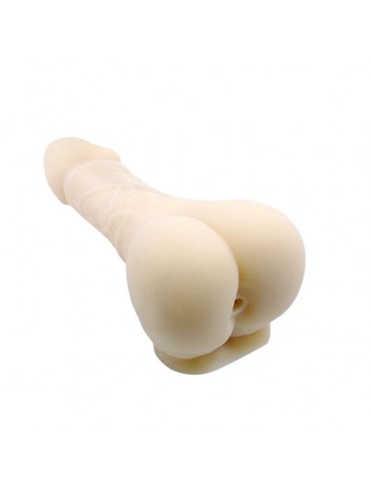 Мастурбатор-насадка Bigger Man - 21,5 см. - Baile - в Люберцах купить с доставкой