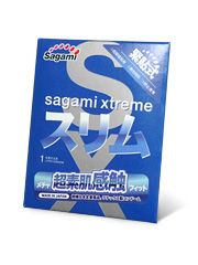 Презерватив Sagami Xtreme FEEL FIT 3D - 1 шт. - Sagami - купить с доставкой в Люберцах