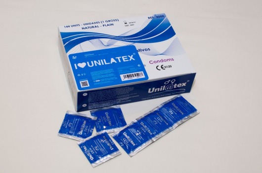 Классические презервативы Unilatex Natural Plain - 144 шт. - Unilatex - купить с доставкой в Люберцах