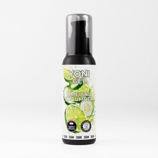 Лубрикант для орального секса SGAN со вкусом лайма и огурца - 100 мл. - SGAN - купить с доставкой в Люберцах