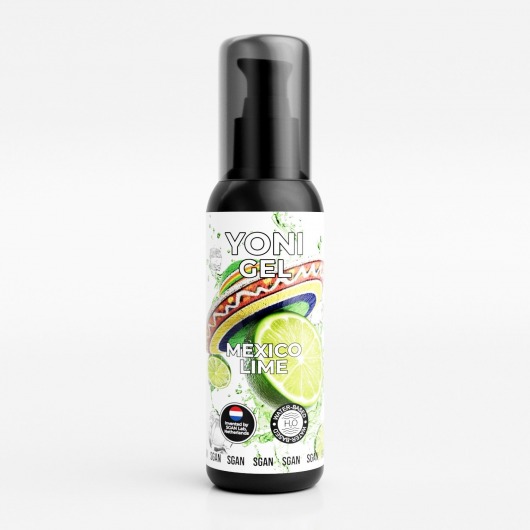 Лубрикант для орального секса SGAN со вкусом мексиканского лайма - 100 мл. - SGAN - купить с доставкой в Люберцах