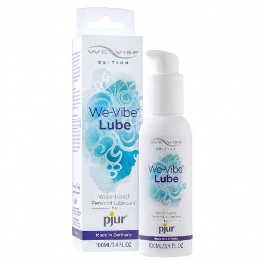 Лубрикант на водной основе We-Vibe Lube - 100 мл. - Pjur - купить с доставкой в Люберцах