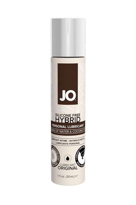 Водно-масляный лубрикант JO Silicon free Hybrid Lubricant ORIGINAL- 30 мл. - System JO - купить с доставкой в Люберцах
